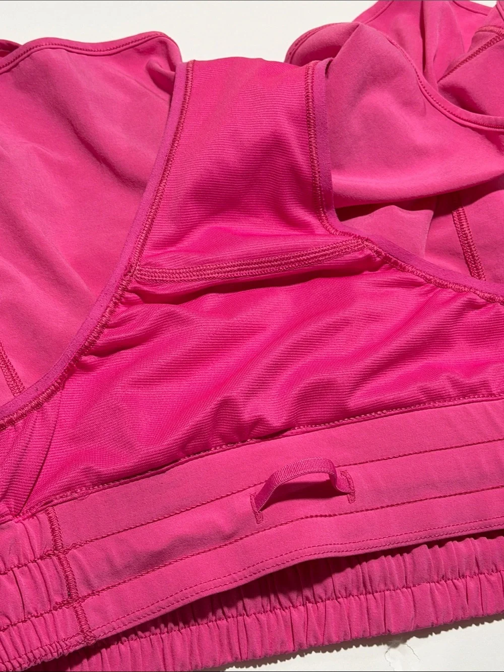 lululemon athletica Bright Hot Pink Run Shorts 8 - Picture 11 of 13